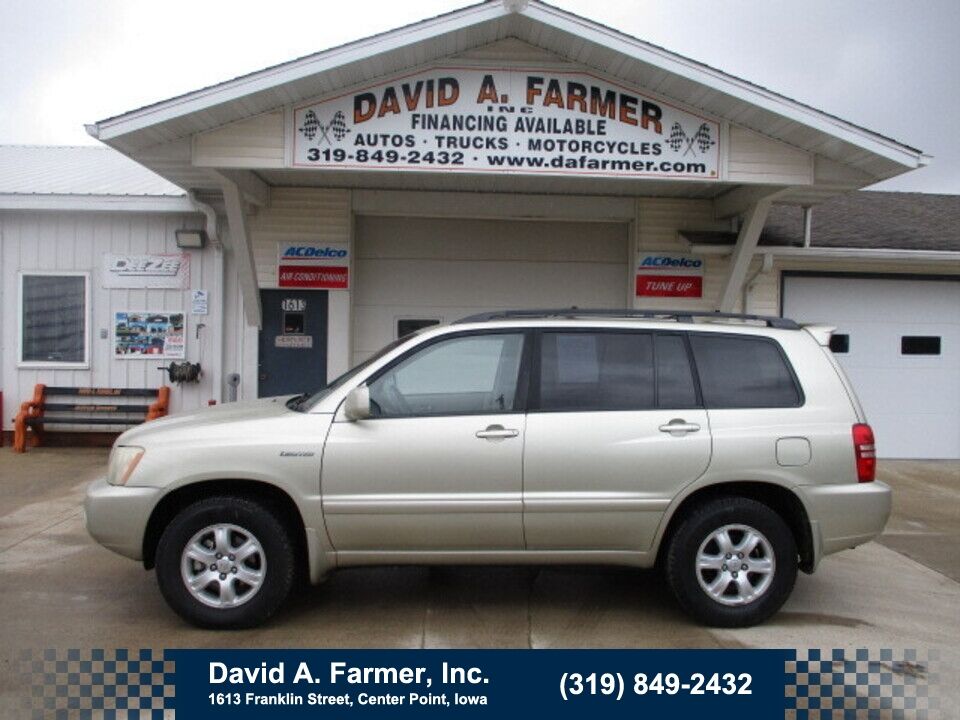 2003 Toyota Highlander  - David A. Farmer, Inc.